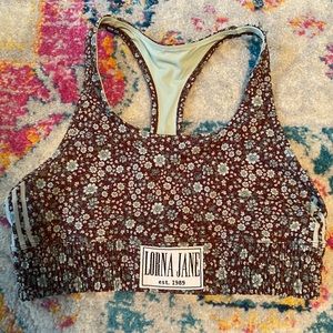 Lorna Jane Ditsy racerback sports bra